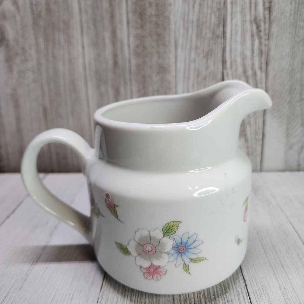 Vintage FTDA Especially For You Porcelain Pitcher Vase 4.5'' Made in Japan